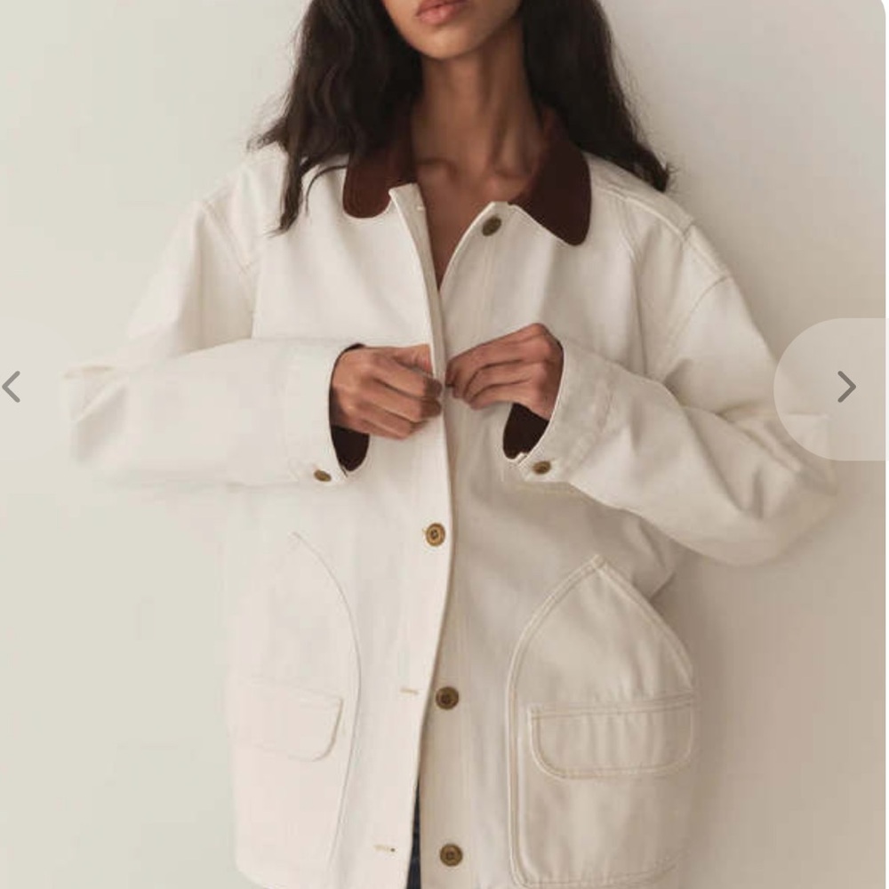 Doen Pascual Jacket in Salt size Large - new with tags - Picture 1 of 8